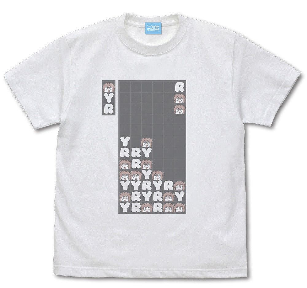 ゆるゆり あかり落ちもの Tシャツ WHITE XL  【03/16頃入荷】
