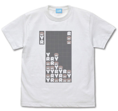ゆるゆり あかり落ちもの Tシャツ WHITE XL  【03/16頃入荷】