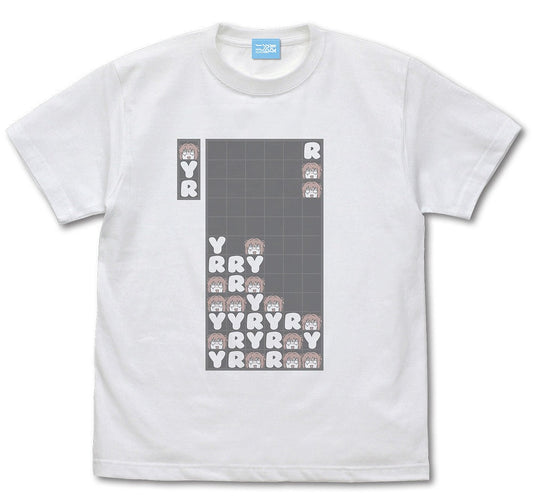 ゆるゆり あかり落ちもの Tシャツ WHITE XL  【03/16頃入荷】