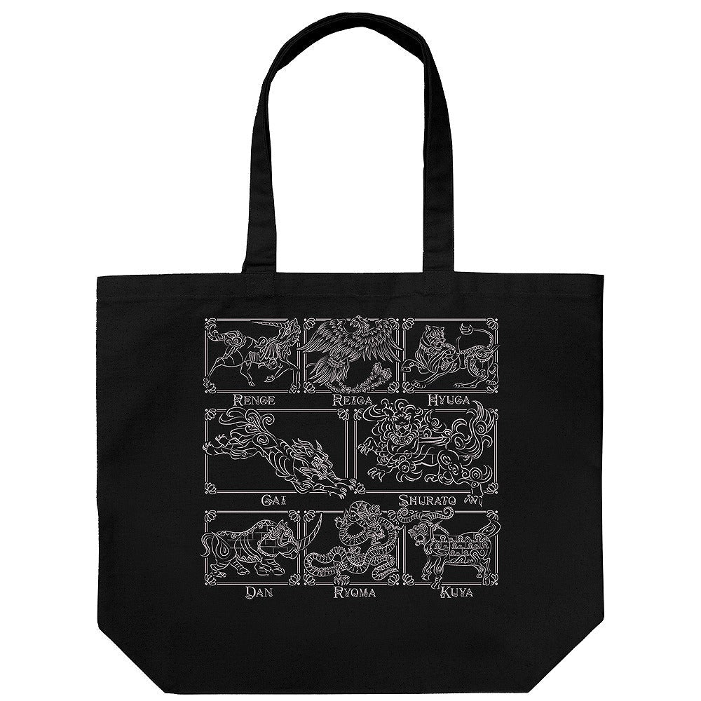 天空戦記シュラト 八部衆 ラージトート BLACK  【02/16頃入荷】