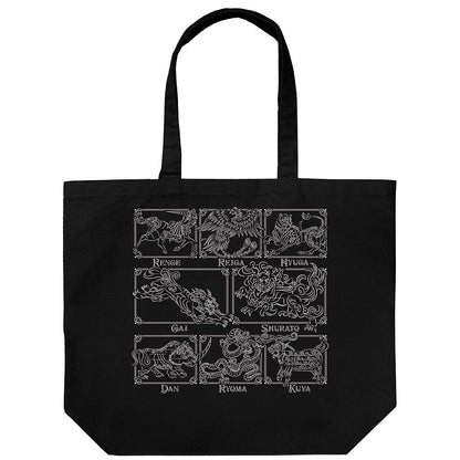 天空戦記シュラト 八部衆 ラージトート BLACK  【02/16頃入荷】