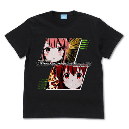 まちカドまぞく 2丁目 まちカドまぞく 光vs闇 Tシャツ BLACK L 【01/24頃入荷】