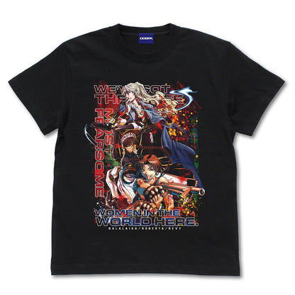 ブラック・ラグーン 地球で一番おっかない女の上位三人のフルカラーTシャツ BLACK XL 【01/24頃入荷】