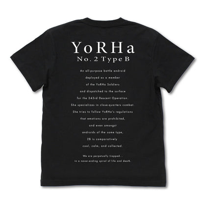 NieR:Automata Ver1.1a 2B Tシャツ BLACK M 【12/24頃入荷】