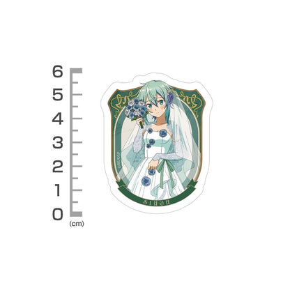 ソードアート・オンライン 描き下ろし シノン ミニステッカーセット ウェディングドレス.. 【03/24頃入荷】
