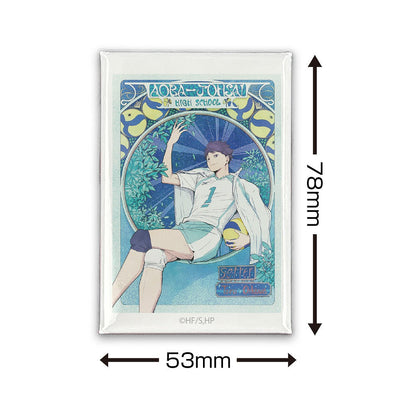 ハイキュー!! 及川 徹 スクエア缶バッジ 飛翔Ver. 【03/16頃入荷】