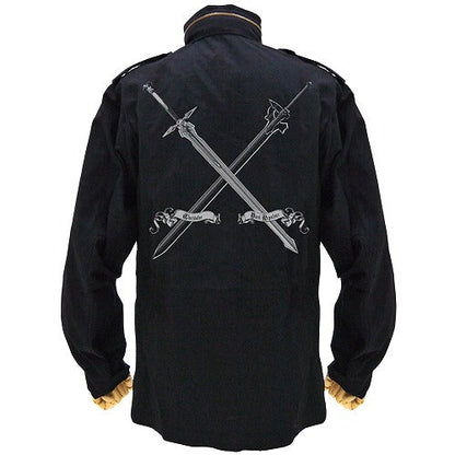 ソードアート・オンライン 《黒の剣士》キリト M-65ジャケット BLACK XL 【01/24頃入荷】