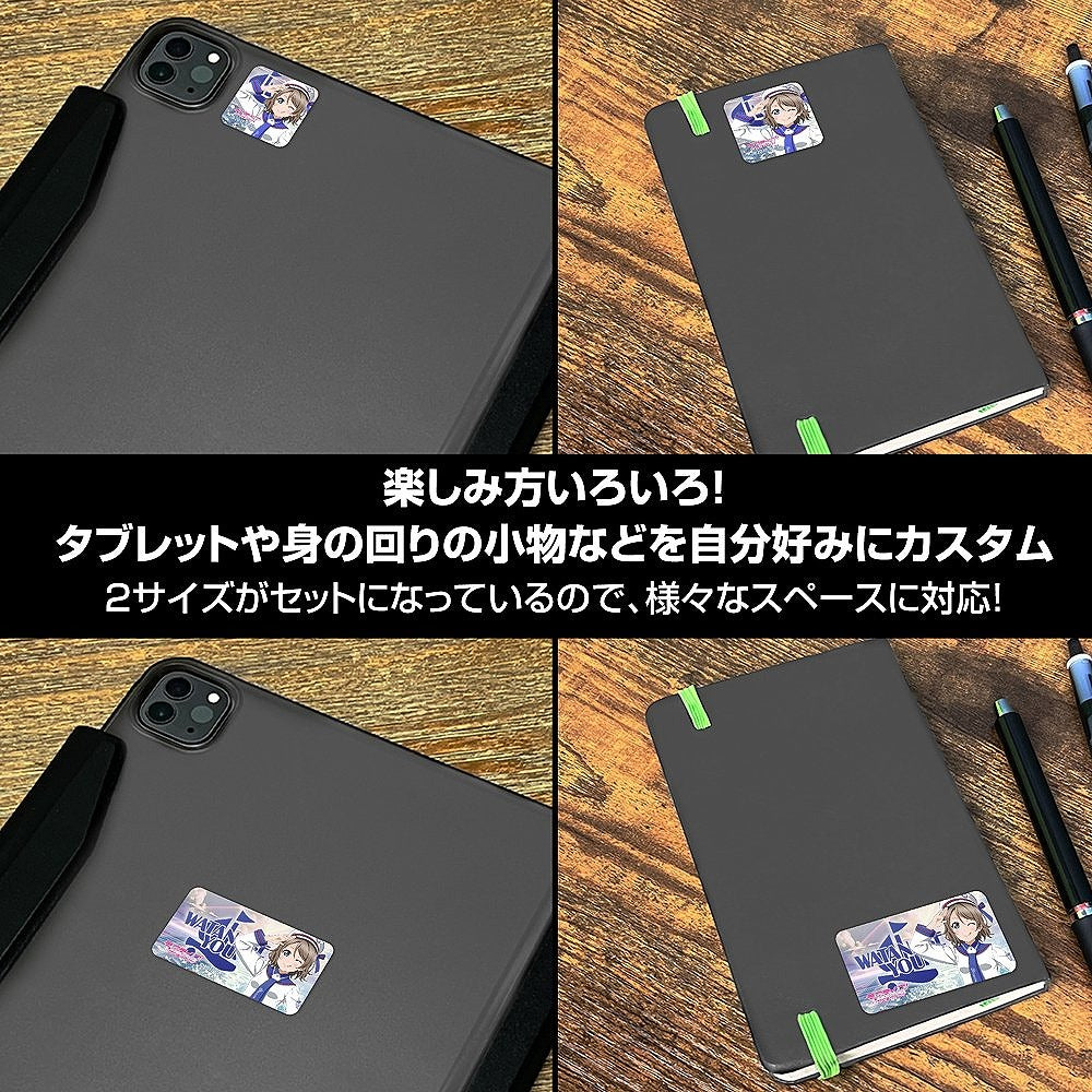 ラブライブ！サンシャイン!! 描き下ろし 渡辺 曜 ミニステッカーセット ソロコンサートv.. 【02/04頃入荷】