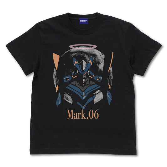 EVANGELION 月とMark.06 Tシャツ BLACK L 【01/24頃入荷】