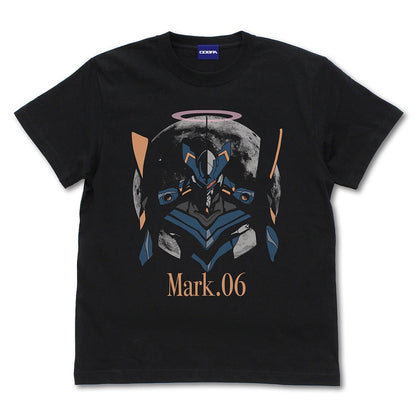 EVANGELION 月とMark.06 Tシャツ BLACK M 【01/24頃入荷】