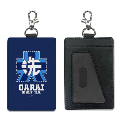 ガールズ＆パンツァー 最終章 大洗女子学園 パスケース（ナスカン付き） 【02/04頃入荷】