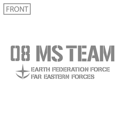 機動戦士ガンダム 第08MS小隊 第08MS小隊 ヘビーウェイトTシャツ MIX GRAY L  【03/16頃入荷】