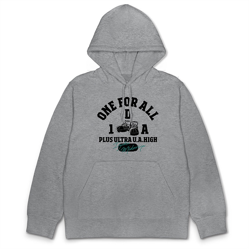 TVアニメ『僕のヒーローアカデミア』 緑谷出久 カレッジ プルオーバーパーカー BLACK M  【03/04頃入荷】