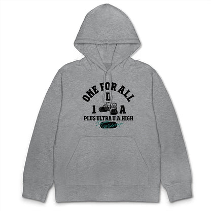 TVアニメ『僕のヒーローアカデミア』 緑谷出久 カレッジ プルオーバーパーカー BLACK L  【03/04頃入荷】