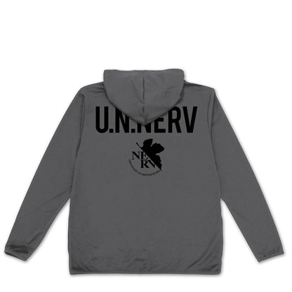 EVANGELION U.N.NERV 薄手ドライパーカー GRAY L 【01/24頃入荷】