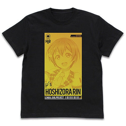 ラブライブ！ 星空 凛 Tシャツ ALL STARS Ver. BLACK L 【02/04頃入荷】