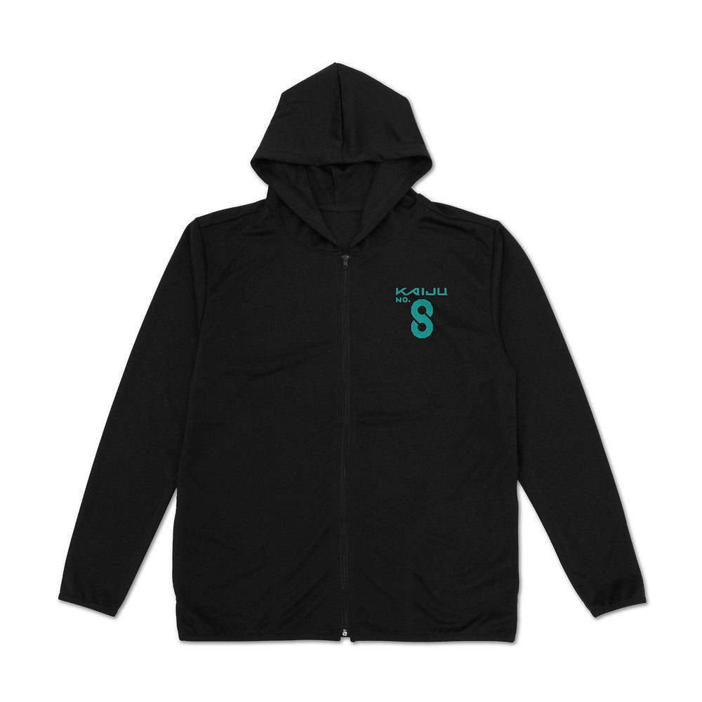 怪獣８号 薄手ドライパーカー BLACK XL  【03/16頃入荷】