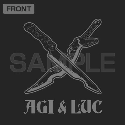 TVアニメ『シャングリラ・フロンティア』 サンラク ジップパーカー BLACK XXL  【03/04頃入荷】