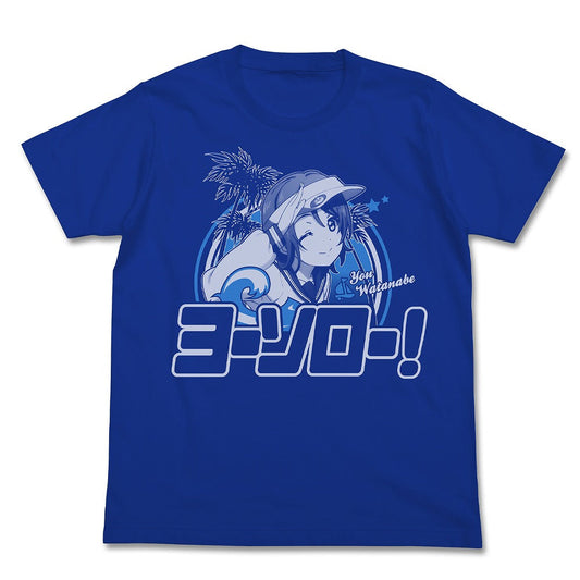 ラブライブ！サンシャイン!! 渡辺曜エモーショナルTシャツ ROYAL BLUE S 【02/04頃入荷】