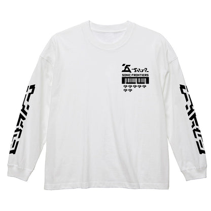 ソニックフロンティア ビッグシルエットロングスリーブTシャツ WHITE L 【01/24頃入荷】