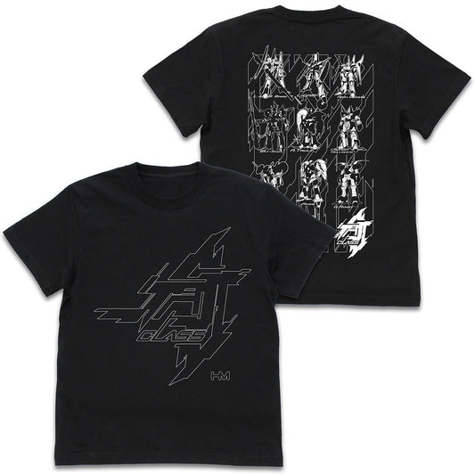 重戦機エルガイム A級ヘビーメタル Tシャツ BLACK XL  【02/16頃入荷】
