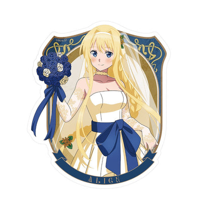 ソードアート・オンライン 描き下ろし アリス 屋外対応ステッカー ウェディングドレスV.. 【03/24頃入荷】