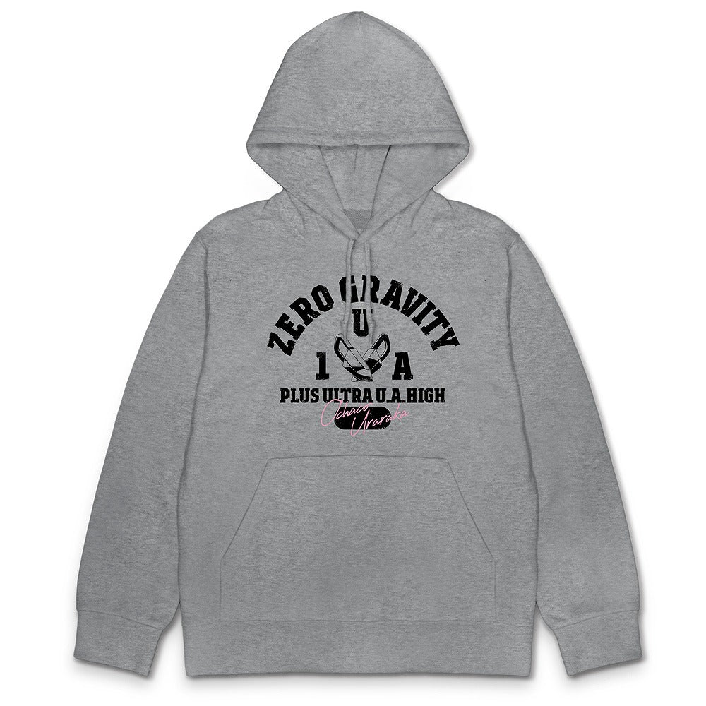 TVアニメ『僕のヒーローアカデミア』 麗日お茶子 カレッジ プルオーバーパーカー MIX GRAY XL  【03/04頃入荷】