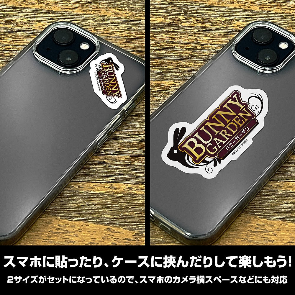 バニーガーデンロゴ ミニステッカーセット 【02/16頃入荷】