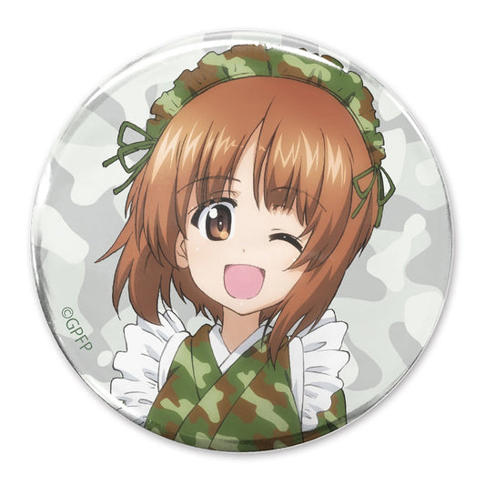 ガールズ＆パンツァー 最終章 西住みほ 65mm缶バッジ ミリタリーメイドver. 【02/04頃入荷】