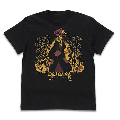 NARUTO-ナルト- 疾風伝 デイダラ 芸術は爆発だ Tシャツ BLACK L 【01/24頃入荷】