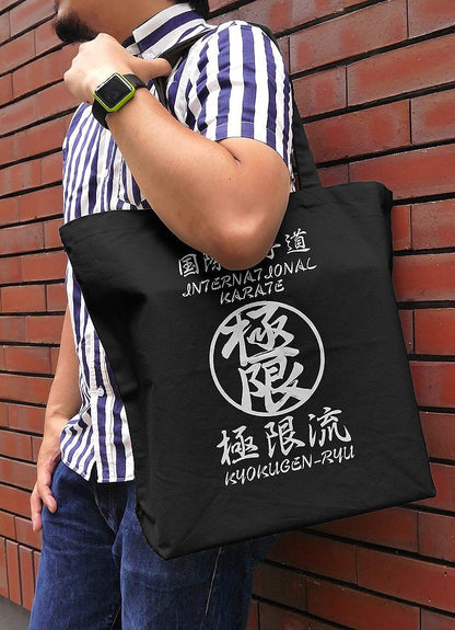 THE KING OF FIGHTERS XV 極限流空手 ラージトート BLACK  【04/04頃入荷】