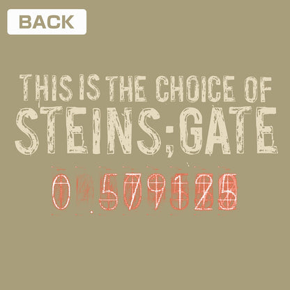 STEINS;GATE エル・プサイ・コングルゥ Tシャツ ver.2.0 SAND KHAKI M 【01/24頃入荷】