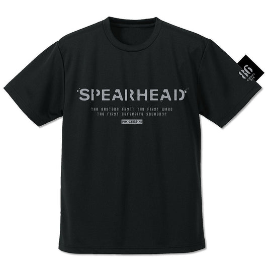 86―エイティシックス― スピアヘッド戦隊 ドライTシャツ BLACK L 【01/07頃入荷】