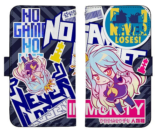 ノーゲーム・ノーライフ 「白」 手帳型スマホケース 138 [Ver.2.0] 【01/24頃入荷】