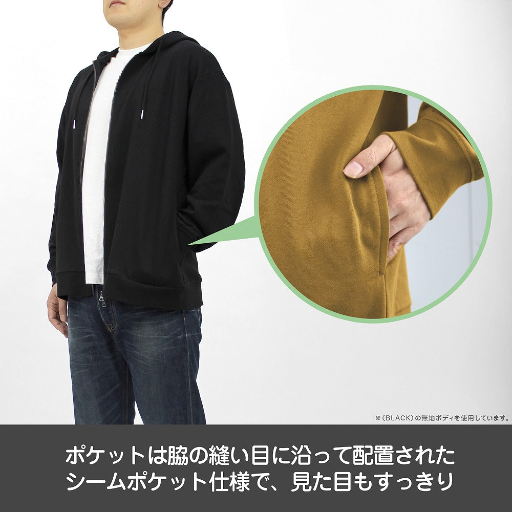 ガールズ＆パンツァー 最終章 アンツィオ高校 ジップパーカー MOSS M  【02/16頃入荷】