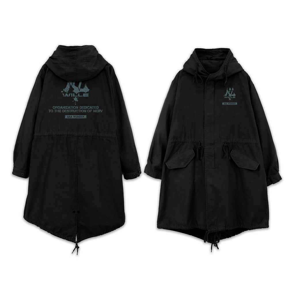 EVANGELION WILLE＆AAA Wunder M-51ジャケット MOSS XL 【01/24頃入荷】