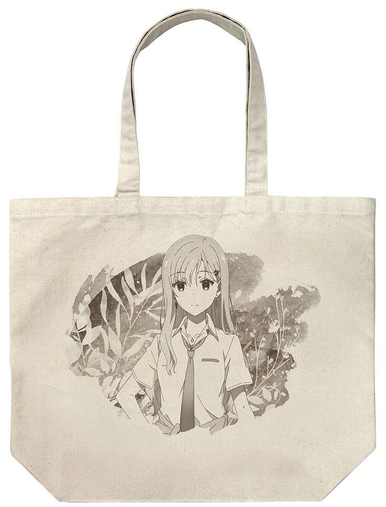 TVアニメ『義妹生活』 綾瀬沙季 ウォーターカラー ラージトート NATURAL  【02/16頃入荷】
