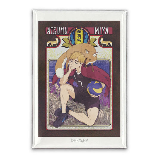 ハイキュー!! 宮 侑 スクエア缶バッジ 飛翔Ver. 【03/16頃入荷】