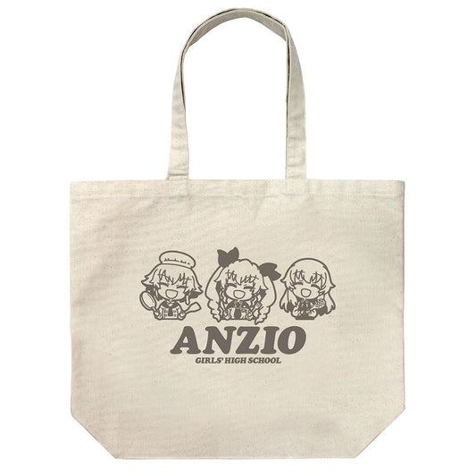 ガールズ＆パンツァー 最終章 アンツィオ高校 ラージトート NATURAL  【02/16頃入荷】