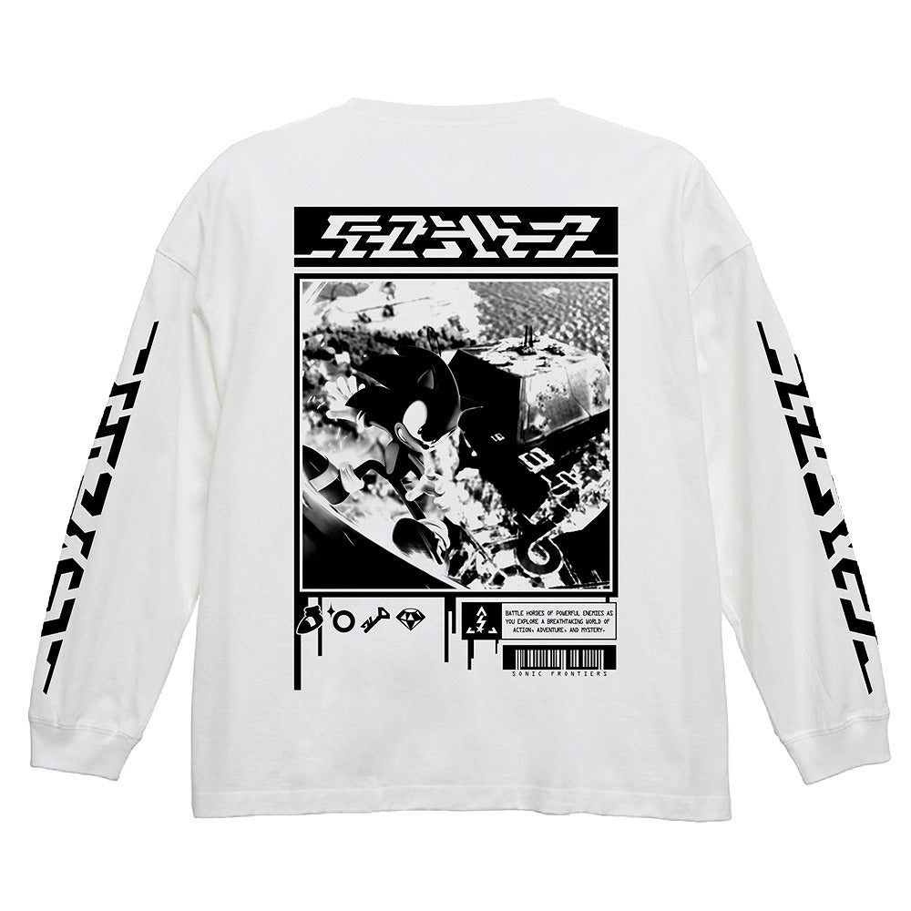 ソニックフロンティア ビッグシルエットロングスリーブTシャツ WHITE L 【01/24頃入荷】