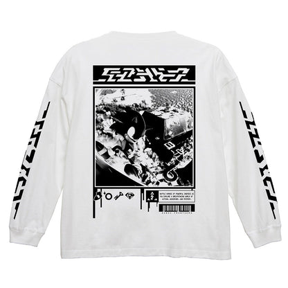ソニックフロンティア ビッグシルエットロングスリーブTシャツ WHITE L 【01/24頃入荷】