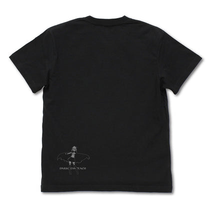 まちカドまぞく 2丁目 桃の闇堕ちTシャツ BLACK XL 【01/24頃入荷】