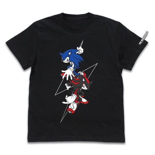 ソニック・ザ・ヘッジホッグ SONIC＆SHADOW Tシャツ BLACK XL 【01/24頃入荷】