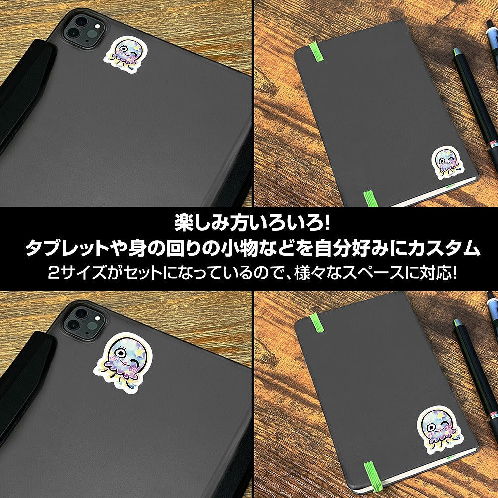 夜のクラゲは泳げない JELEE ミニステッカーセット 【02/16頃入荷】