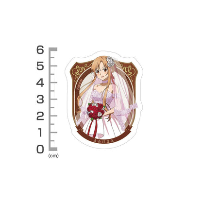ソードアート・オンライン 描き下ろし アスナ ミニステッカーセット ウェディングドレス.. 【03/24頃入荷】