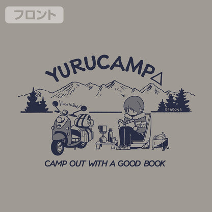 『ゆるキャン△ SEASON３』 本を読む志摩リン Tシャツ MOSS M 【01/24頃入荷】