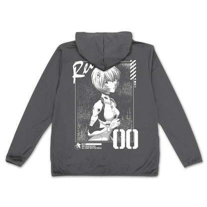 EVANGELION 綾波レイ 薄手ドライパーカー GRAY L 【01/24頃入荷】