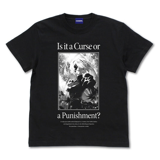NieR:Automata Ver1.1a 2B Tシャツ BLACK M 【12/24頃入荷】