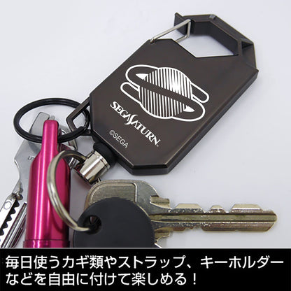 セガサターン ロゴ リールキーホルダー 【01/24頃入荷】