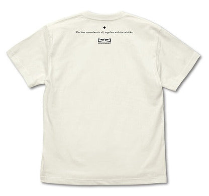 少女☆歌劇 レヴュースタァライト 戯曲スタァライト Tシャツ VANILLA WHITE XL 【01/07頃入荷】